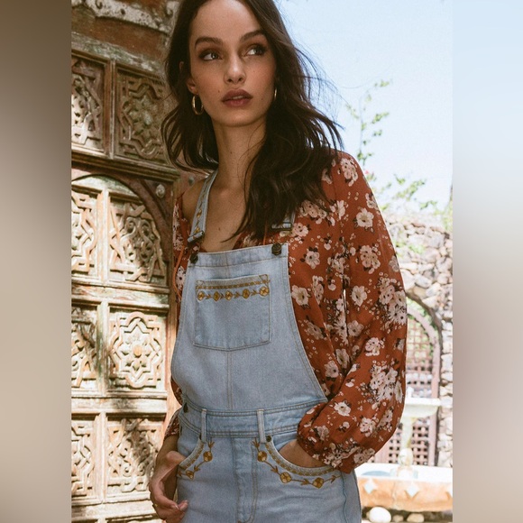 Spell and the Gypsy Azalea Overalls - Picture 5 of 6